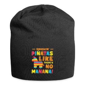 Cinco De Mayo Fête mexicaine de la Piñata Fiesta - Bonnet en jersey - noir - Devant
