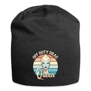 LGBTQ Außerdienstliche Drag Queen Pride - Jersey-Beanie - Schwarz - Vorne