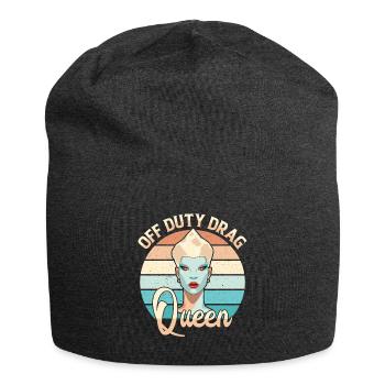 LGBTQ Off-duty Drag Queen Pride - Bonnet en jersey - charbon - Devant