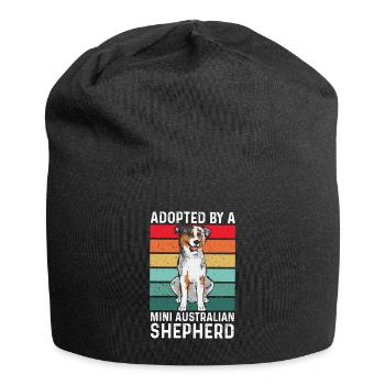 Berger australien miniature - Bonnet en jersey - noir - Devant