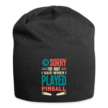 Flipper Retro Pinball Flipperautomat Bumper - Jersey Beanie - black - Front