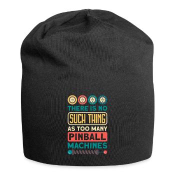 Flipper Retro Pinball Flipperautomat Bumper - Jersey Beanie - black - Front