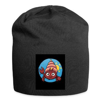 Hermit Crab Crab Seller - Jersey Beanie - black - Front