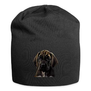 Great Dane Great Dane Dog Dogs Great Dane - Jersey Beanie - black - Front