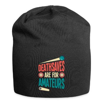 Flipper Retro Pinball Flipperautomat Bumper - Jersey Beanie - black - Front