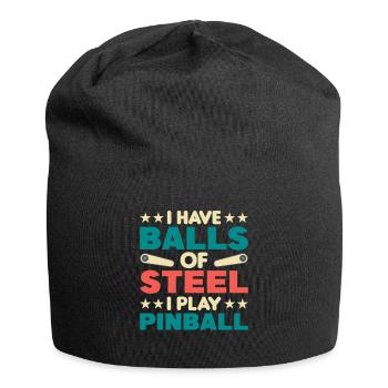 Flipper Retro Pinball Flipperautomat Bumper - Jersey Beanie - black - Front