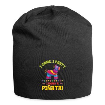 Cinco De Mayo Fête mexicaine de la Piñata Fiesta - Bonnet en jersey - noir - Devant