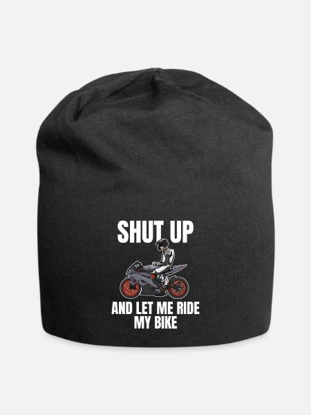 Motorcycle Lifestyle / Motorrad / Motorräder biker - Jersey-Beanie - Schwarz