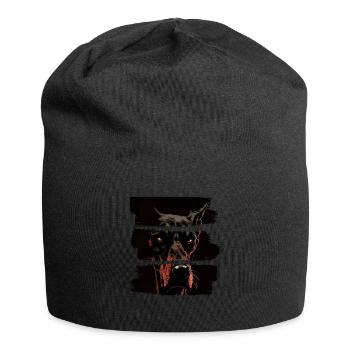 Dobermann Dobermänner Hund Hunde Welpe Dobermann - Jersey-Beanie - Schwarz - Vorne