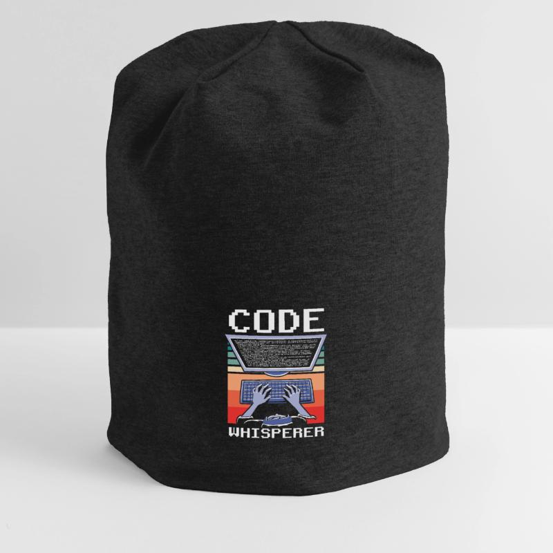 Code Flüsterer Programmierer Coding Coder Jersey-Beanie