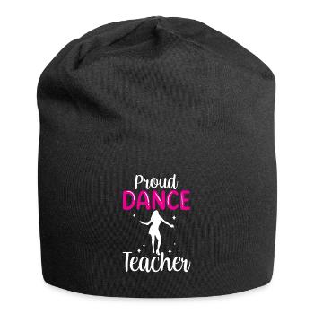 Stolze Tanzlehrerin Mädchen Tanzlehrer Tanzkurs - Jersey-Beanie - Schwarz - Vorne