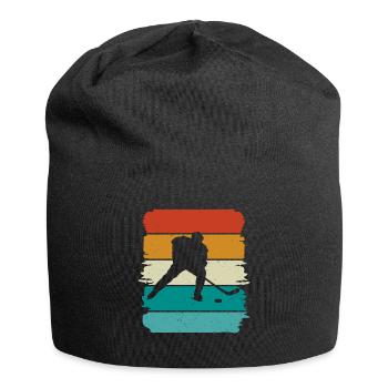 Eishockey Hockey sur glace - Bonnet en jersey - noir - Devant