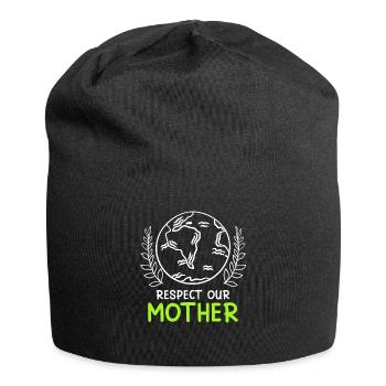 Save the Earth Environmentalists Mother Earth - Jersey Beanie - black - Front