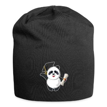 Panda Graduate Graduating 2023 Graduation - Jersey Beanie - black - Front