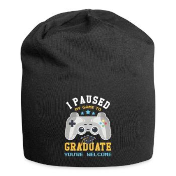 Gamer Graduate Graduating 2023 Graduation - Jersey Beanie - black - Front