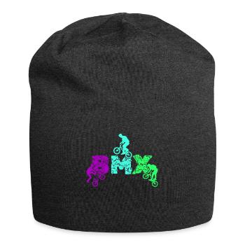 vintage Bike Outfit, Fahrrad Urban Freestyle BMX - Jersey-Beanie - Anthrazit - Vorne