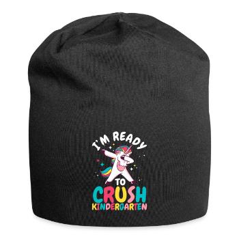 I'm ready to destroy the kindergarten lust - Jersey Beanie - black - Front