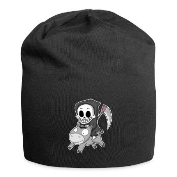 Sensenmann Esel - Jersey-Beanie - Schwarz - Vorne