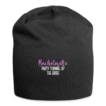 Enterrement de vie de jeune fille Turning Up The Bride - Bonnet en jersey - noir - Devant