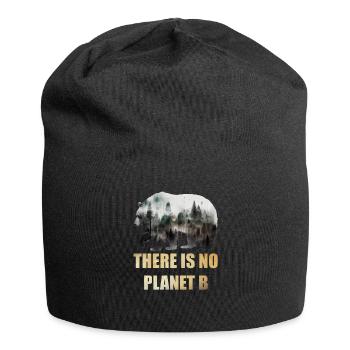 Il n’y a pas de Planète B Earth Day Mission Erde - Bonnet en jersey - noir - Devant