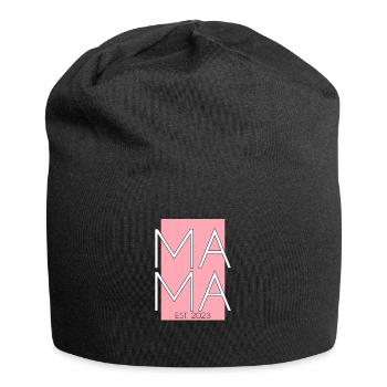 Mom 2023 - Jersey Beanie - black - Front