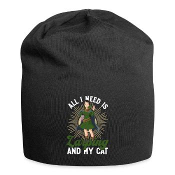Larping Und Rollenspiele - Jersey-Beanie - Schwarz - Vorne
