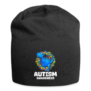 Autism Autism Gift - Jersey Beanie - black - Front