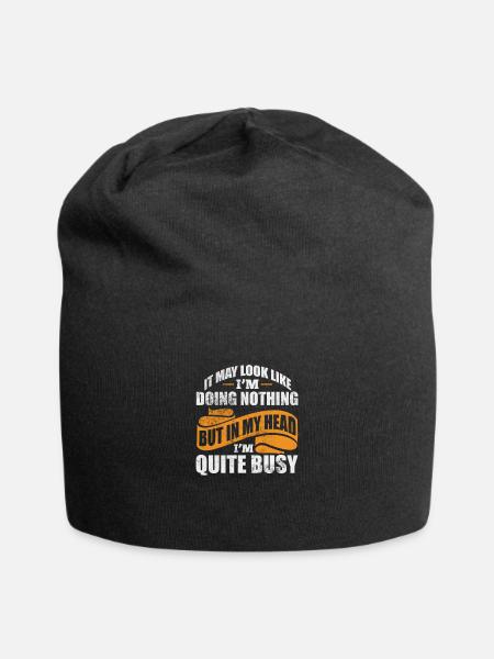 ADHD - Jersey Beanie - black