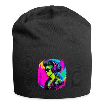 Cyber boy - Jersey Beanie - black - Front