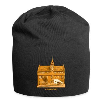 Hôtel de ville d'Ochsenfurt Basse-franconie Bayewrn - Bonnet en jersey - noir - Devant