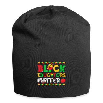 Funny African Month - Jersey Beanie - black - Front