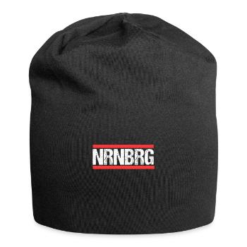 Nürnbergerin Nürnberger Nürnberg - Jersey-Beanie - Schwarz - Vorne