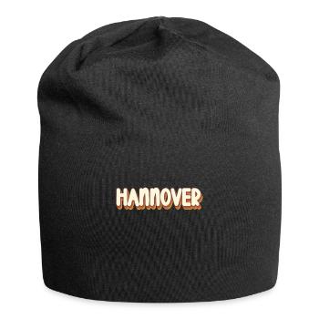 Hannoveranerin Hannoveraner Hannover - Jersey-Beanie - Schwarz - Vorne
