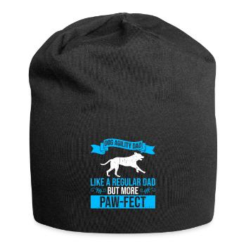 Dog Agility Dad Design Für Hund Agility Training - Jersey Beanie - black - Front