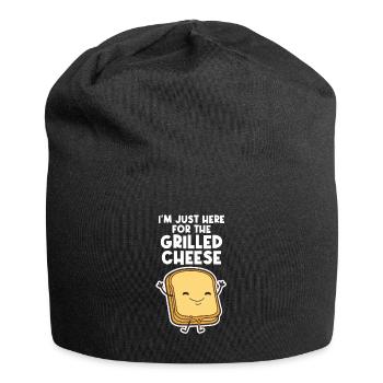 Sandwichs amusants pour les amateurs de sandwichs - Bonnet en jersey - noir - Devant