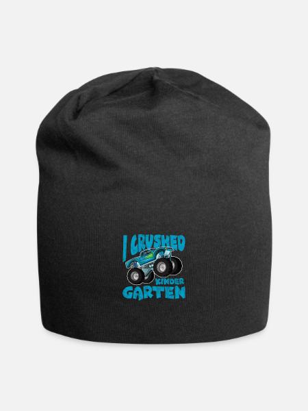 Kindergarten - Jersey-Beanie - Schwarz