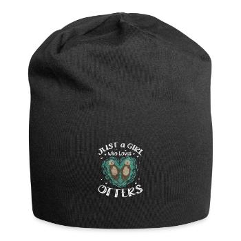 Otter - Jersey-Beanie - Schwarz - Vorne