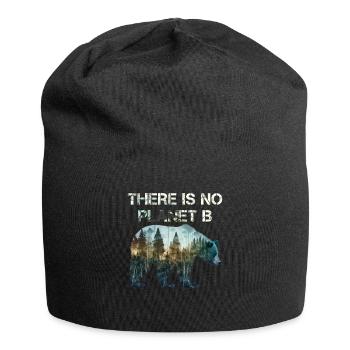 Il n’y a pas de Planète B Earth Day Mission Erde - Bonnet en jersey - noir - Devant