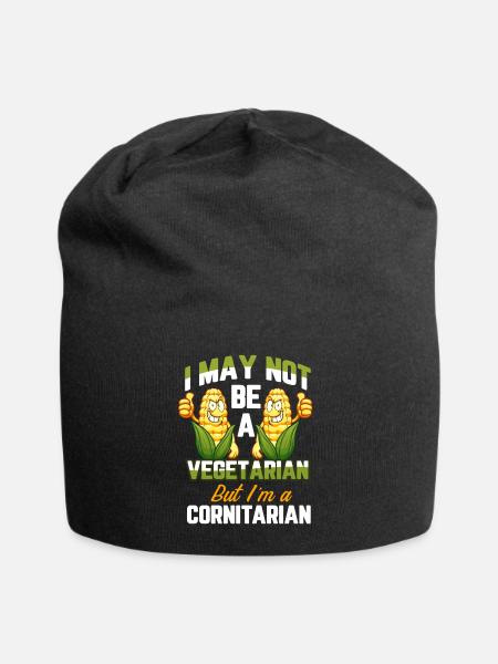Mais Landwirtschaft Nutzpflanzen Landwirtschaft - Jersey-Beanie - Schwarz