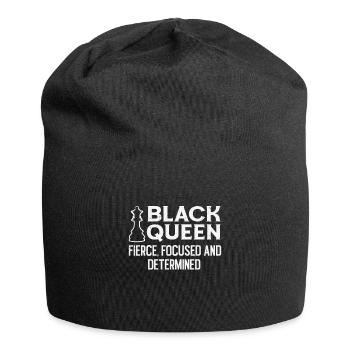 International Women's Day African American Black - Jersey Beanie - black - Front
