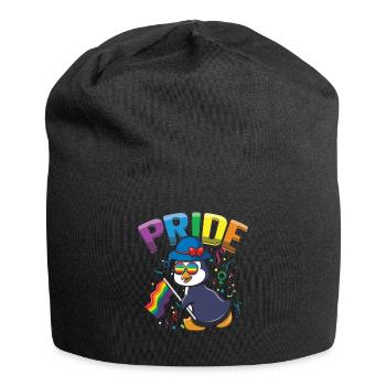 Pinguin-Liebhaber Homosexuell LGBTQ Regenbogen LGBT Pride Monat - Jersey-Beanie - Schwarz - Vorne