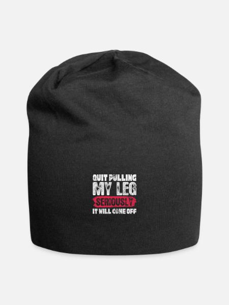 Amputation - Jersey-Beanie - Schwarz