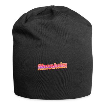 Mannheimerin Mannheimer Mannheim - Jersey-Beanie - Schwarz - Vorne