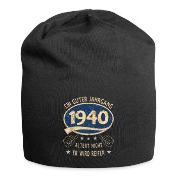 83. Geburtstag 1940 Guter Jahrgang - Jersey-Beanie - Schwarz - Vorne