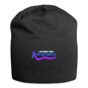 Je suis plus qu’une simple conscience de l’arthrite - Bonnet en jersey - noir - Devant
