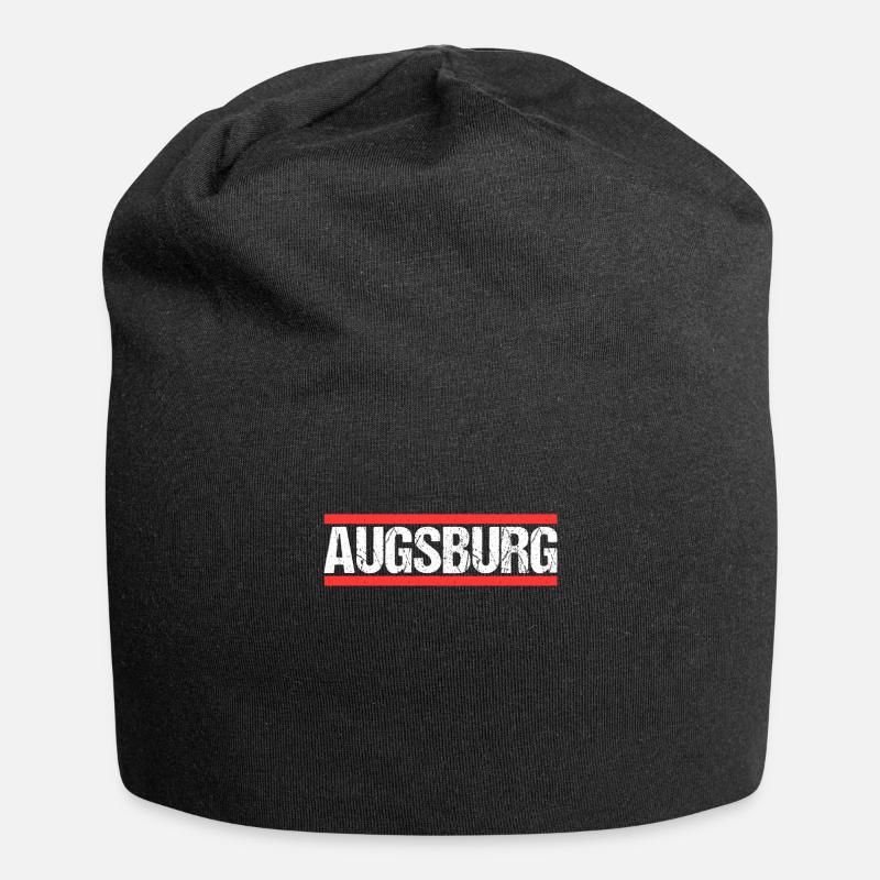 Augsburgerin Augsburger Augsburg - Jersey-Beanie - Schwarz