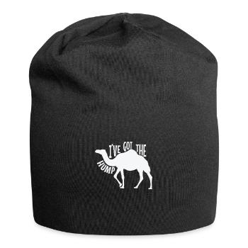 J’ai le dromadaire à bosse - Bonnet en jersey - noir - Devant