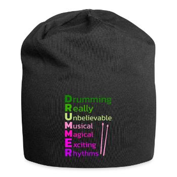 Drummers Drummers Drummers Drummers - Jersey Beanie - black - Front