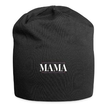 Mama - Jersey-Beanie - Schwarz - Vorne