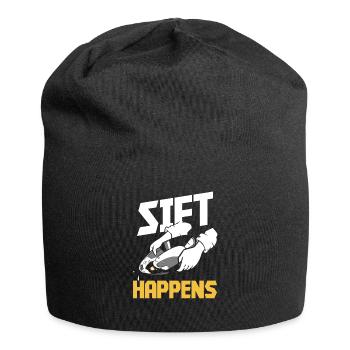 Siet Happens - Jersey Beanie - black - Front